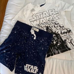 H&M Star Wars kids tee set